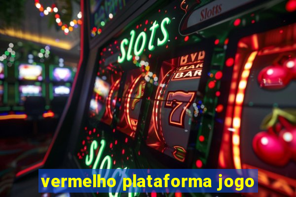 vermelho plataforma jogo