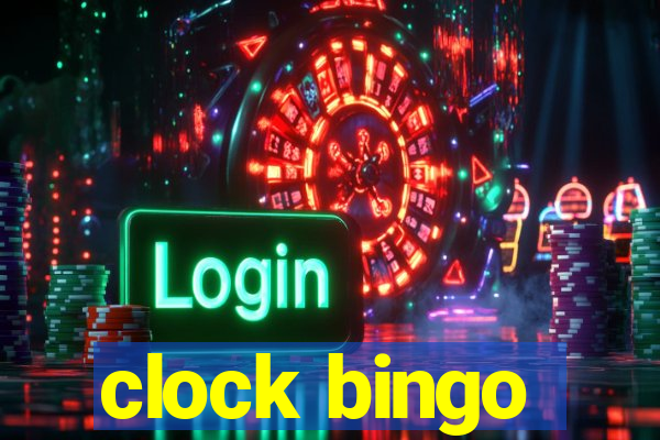 clock bingo