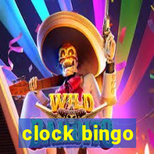 clock bingo