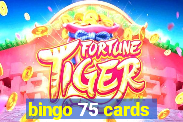 bingo 75 cards