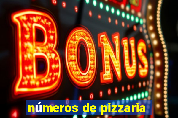 números de pizzaria