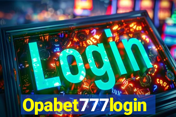 Opabet777login