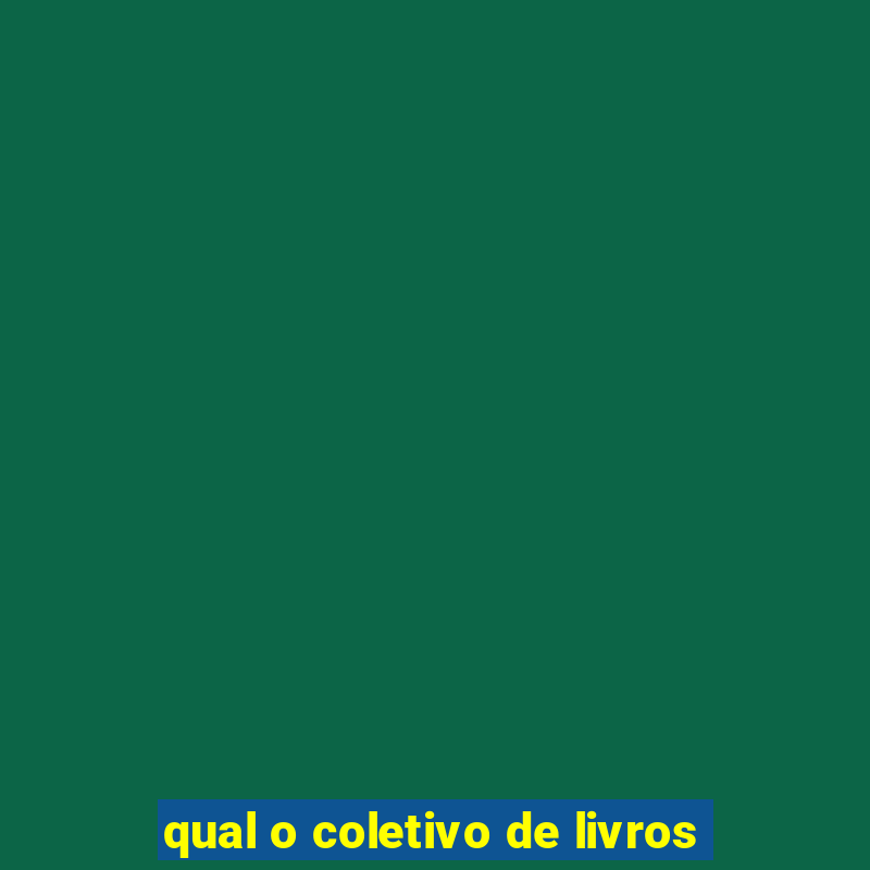 qual o coletivo de livros