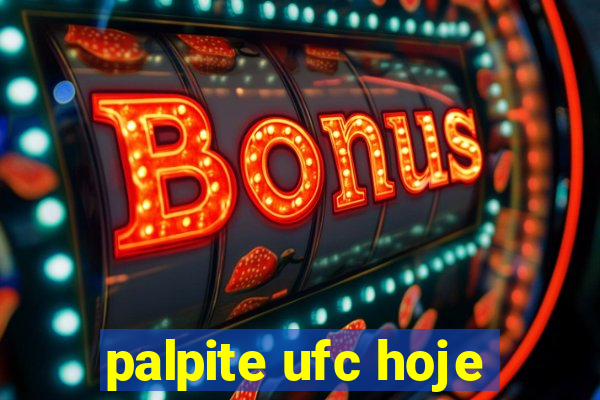 palpite ufc hoje