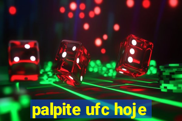 palpite ufc hoje