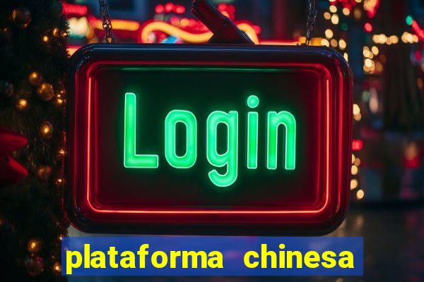 plataforma chinesa de jogos online