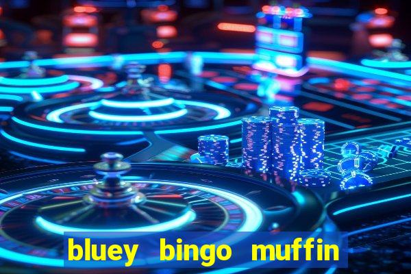 bluey bingo muffin and socks