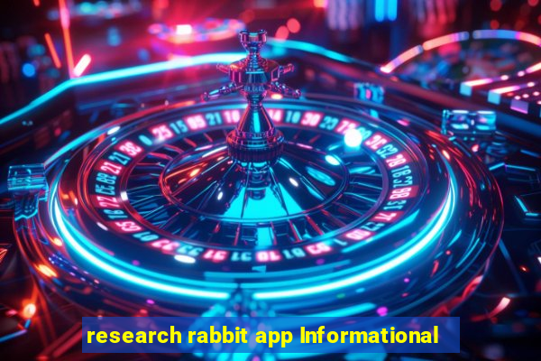 research rabbit app Informational