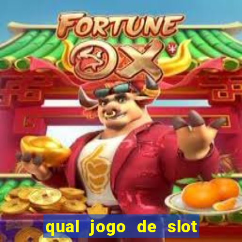 qual jogo de slot que paga no cadastro