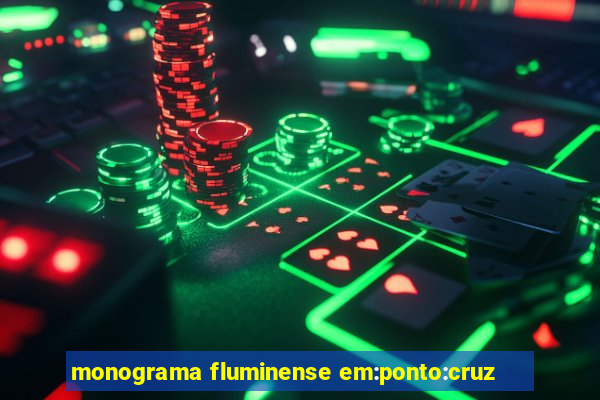 monograma fluminense em:ponto:cruz