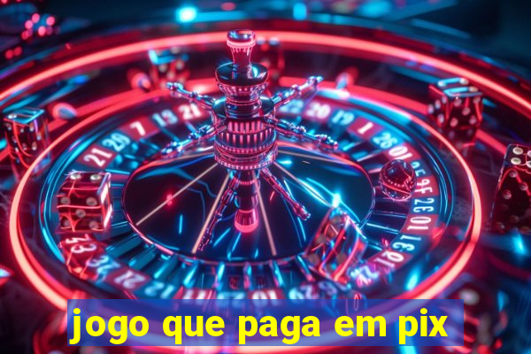 jogo que paga em pix