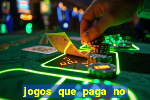 jogos que paga no pix sem depósito