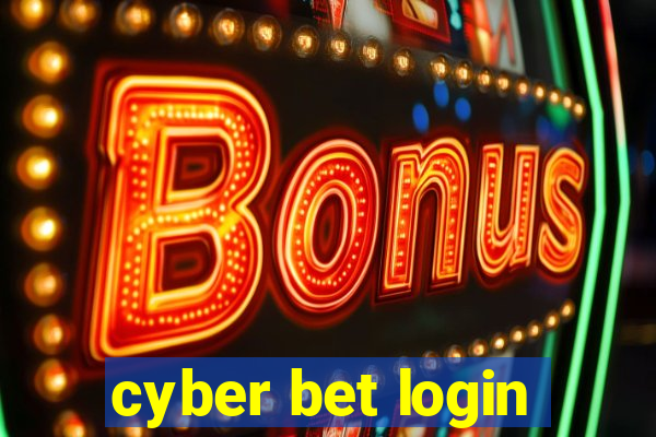 cyber bet login