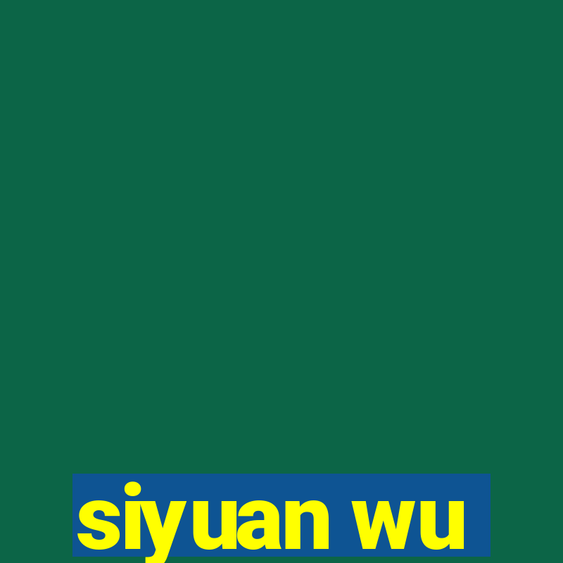 siyuan wu