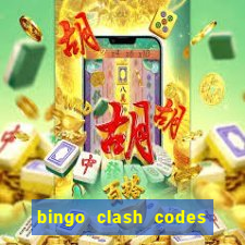 bingo clash codes for existing customers 2023