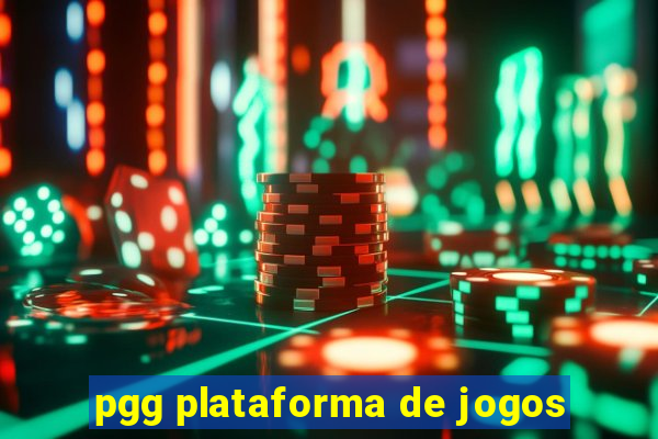 pgg plataforma de jogos