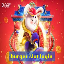 burger slot login