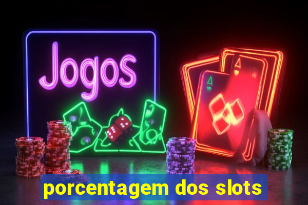 porcentagem dos slots