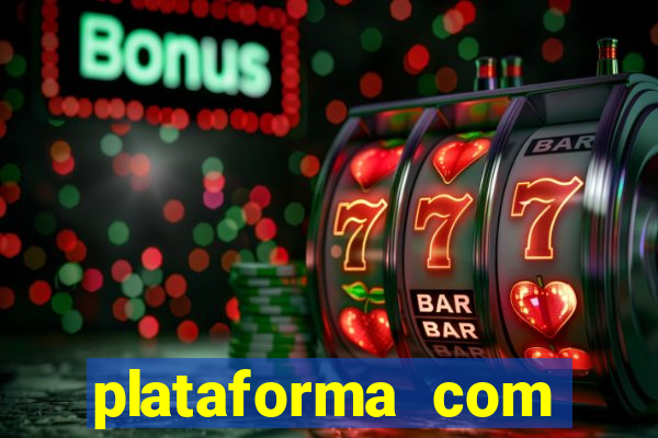 plataforma com bonus para jogar