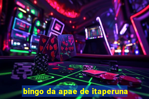 bingo da apae de itaperuna