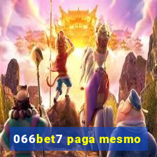 066bet7 paga mesmo