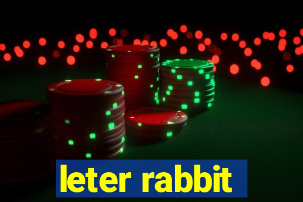 leter rabbit