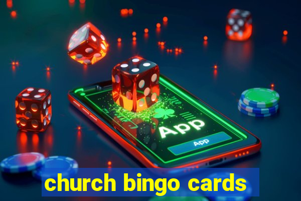 church bingo cards