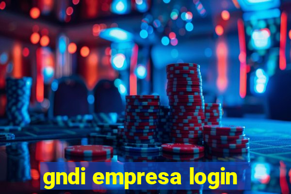 gndi empresa login