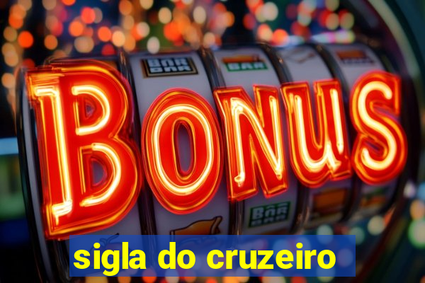 sigla do cruzeiro