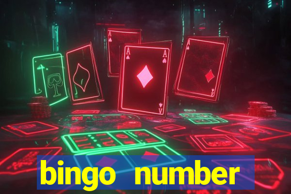 bingo number generator online