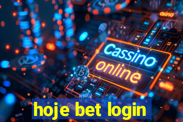 hoje bet login