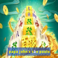 papa john's são paulo