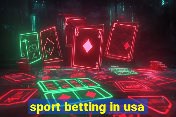 sport betting in usa