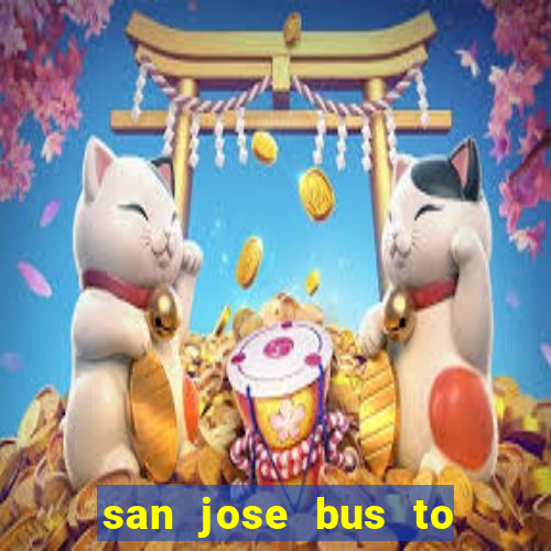 san jose bus to la fortuna