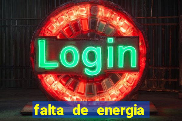 falta de energia em caucaia