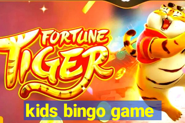 kids bingo game