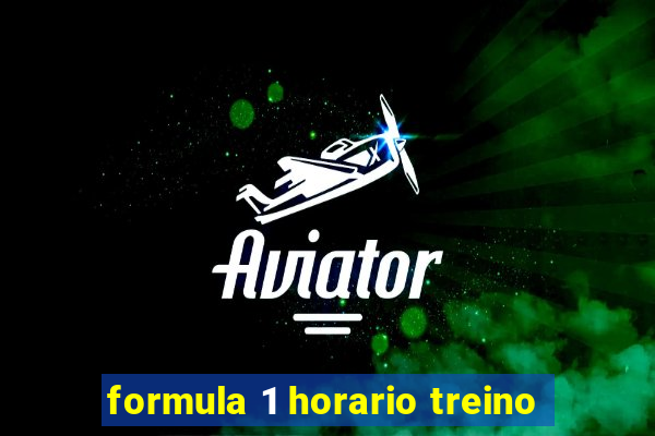 formula 1 horario treino