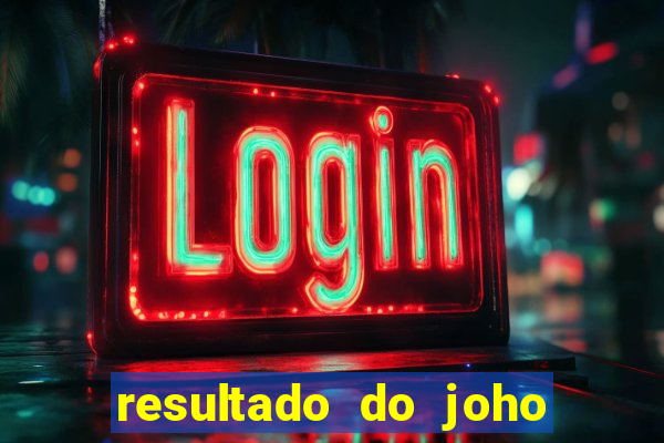 resultado do joho do bicho