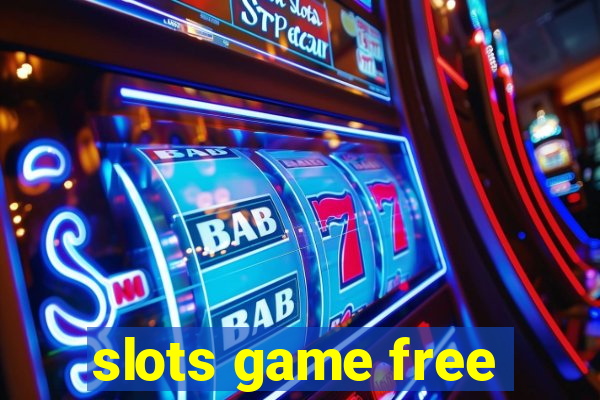 slots game free