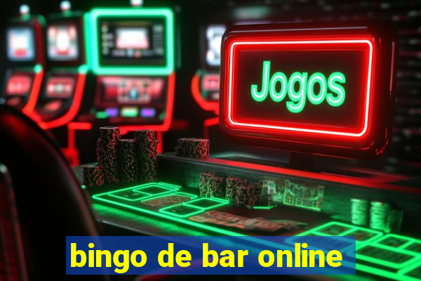 bingo de bar online