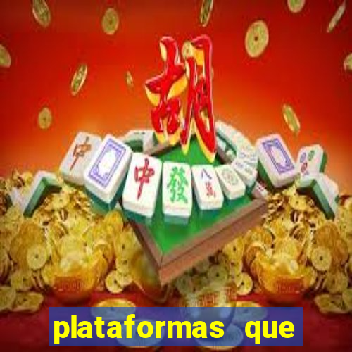 plataformas que mais pagam slots