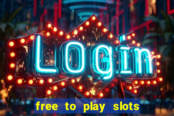 free to play slots no download