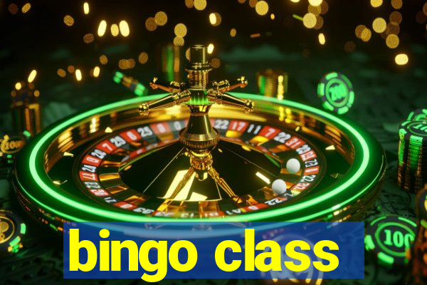 bingo class