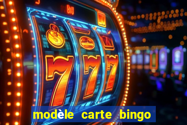 modèle carte bingo quarantaine gratuit