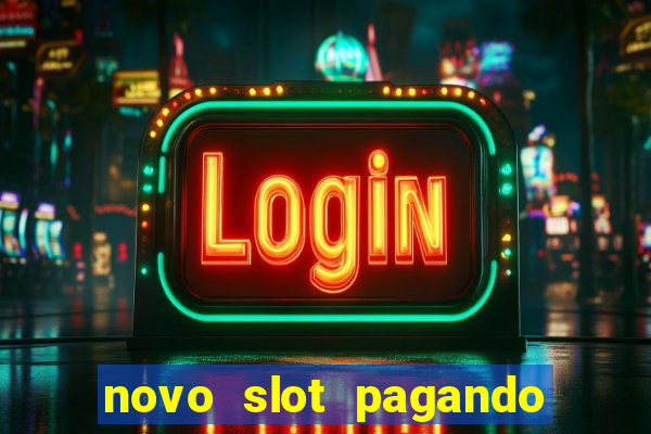 novo slot pagando no cadastro