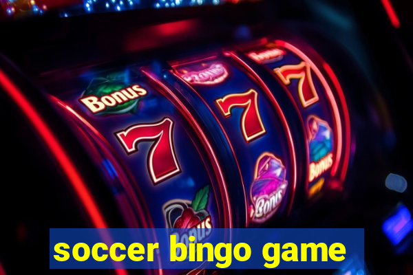 soccer bingo game