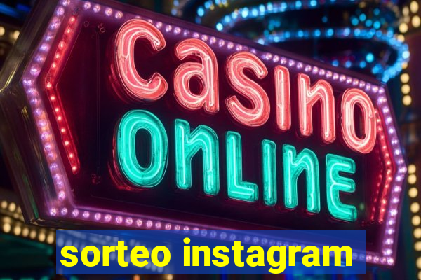 sorteo instagram