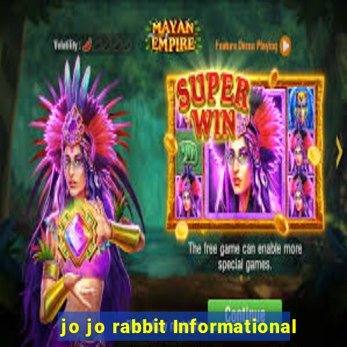 jo jo rabbit Informational