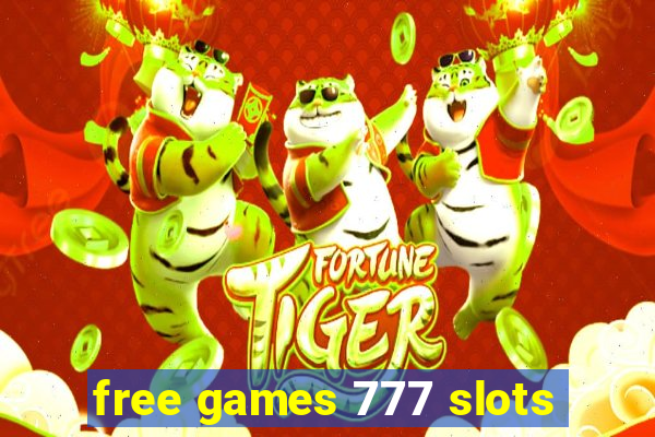 free games 777 slots