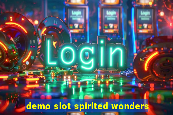 demo slot spirited wonders